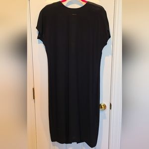 Collections vintage deadstock 8 black long cocktail dress